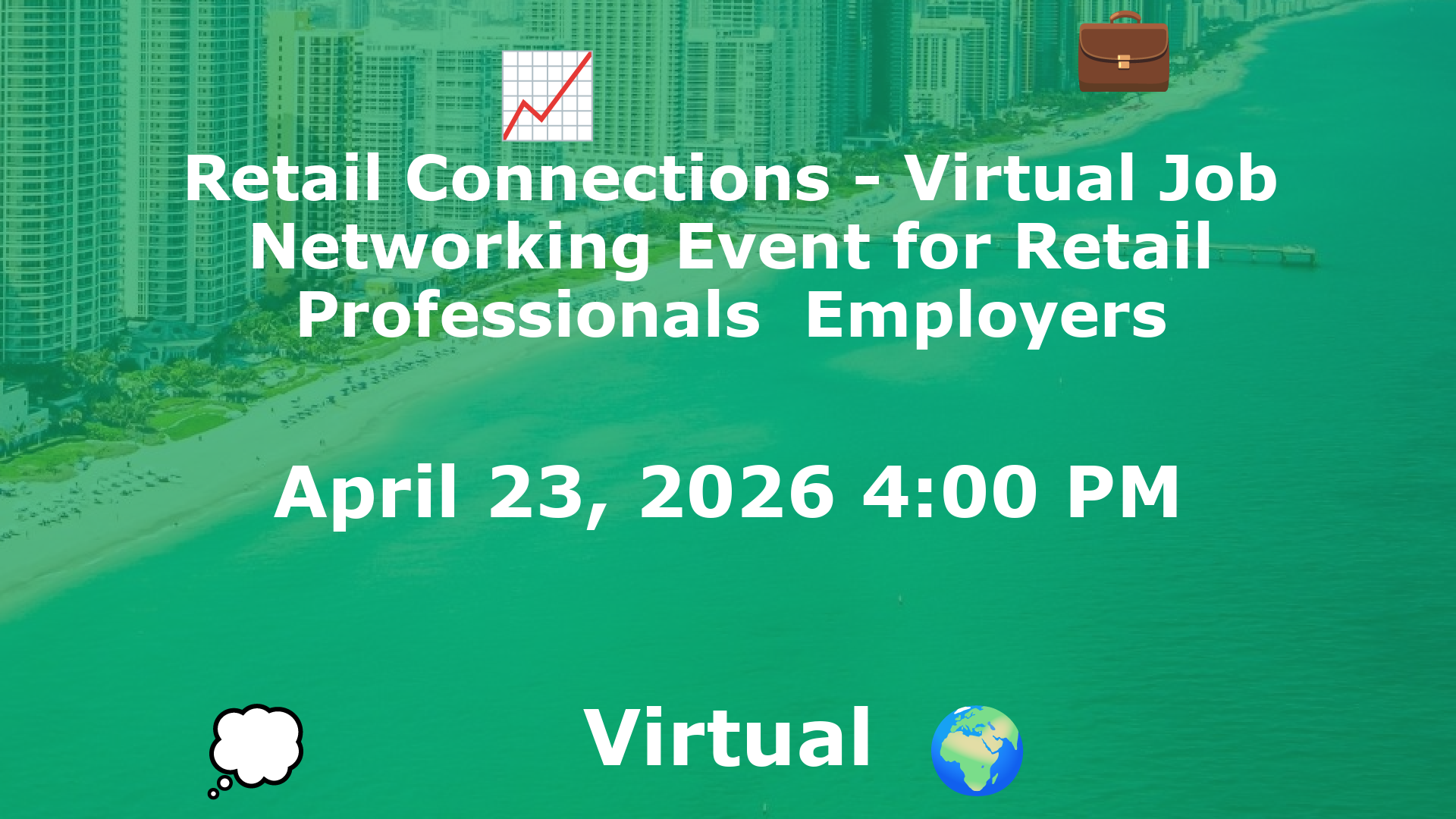 Retail Connections - Virtual Job  Networking Event for Retail Professionals  Employers event image